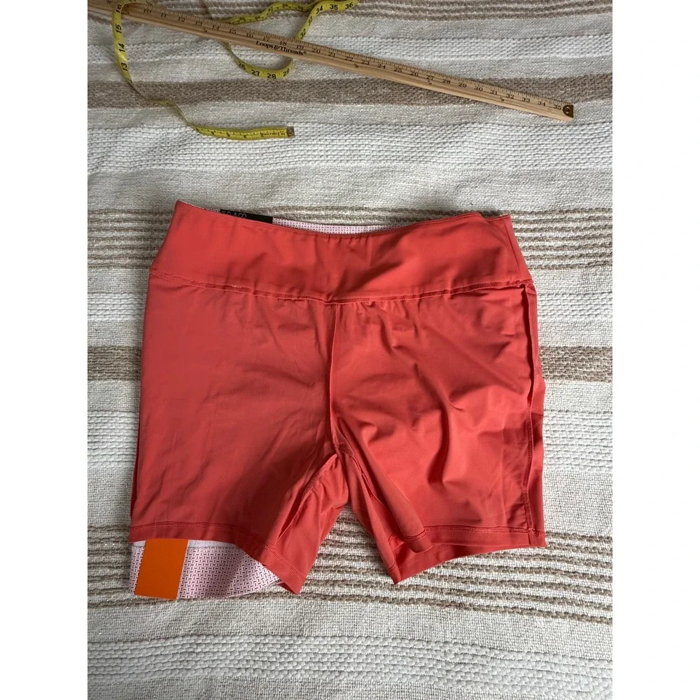 NWT SC & CO Coral Print 360 Tummy‎ Control Skort Activewear Golf Tennis Pockets